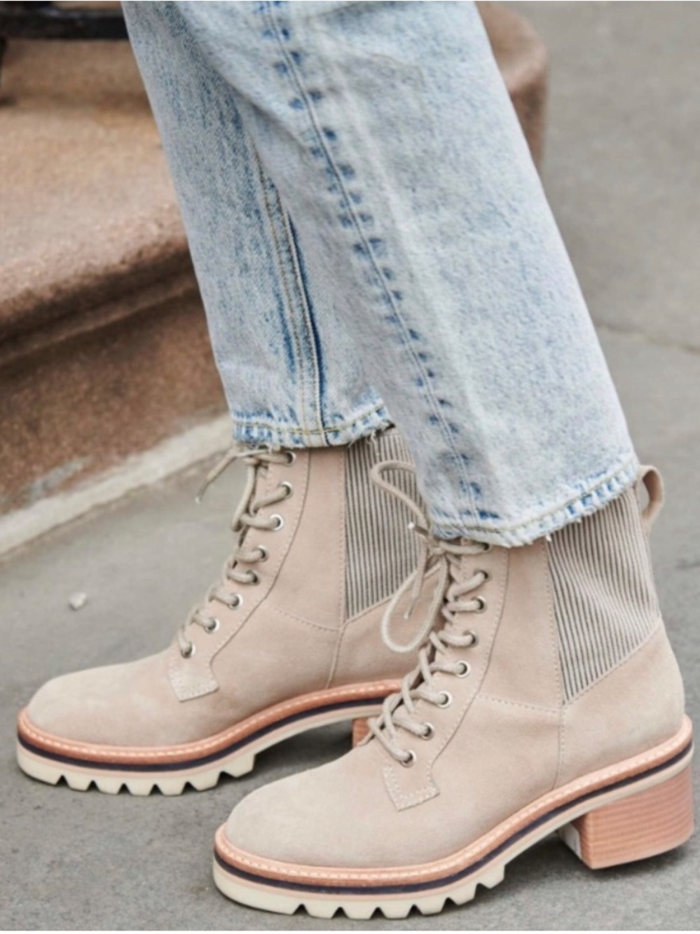 Anthropologie Bernardo Salerno lug sole Boots Womens Size 8.5
